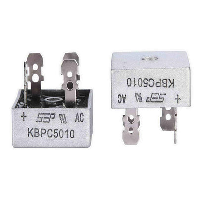 50A 1000V Metal Case Single Phases Diode Bridge Rectifier Kbpc5010 Tools