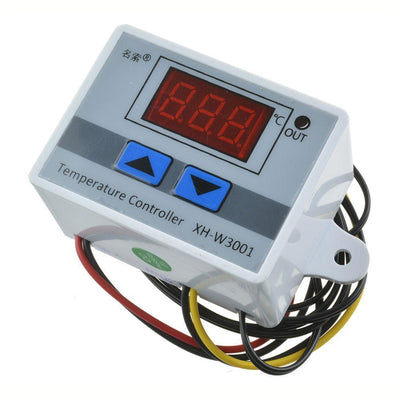 12V Digital Led Temperature Controller 10A Thermostat Control Switch Probe New