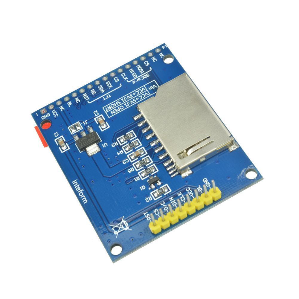 Mini 1.8 Inch Serial Spi Tft Lcd Module Display With Pcb Adapter Ic 128X160 Dot Matrix 3.3V 5V Io