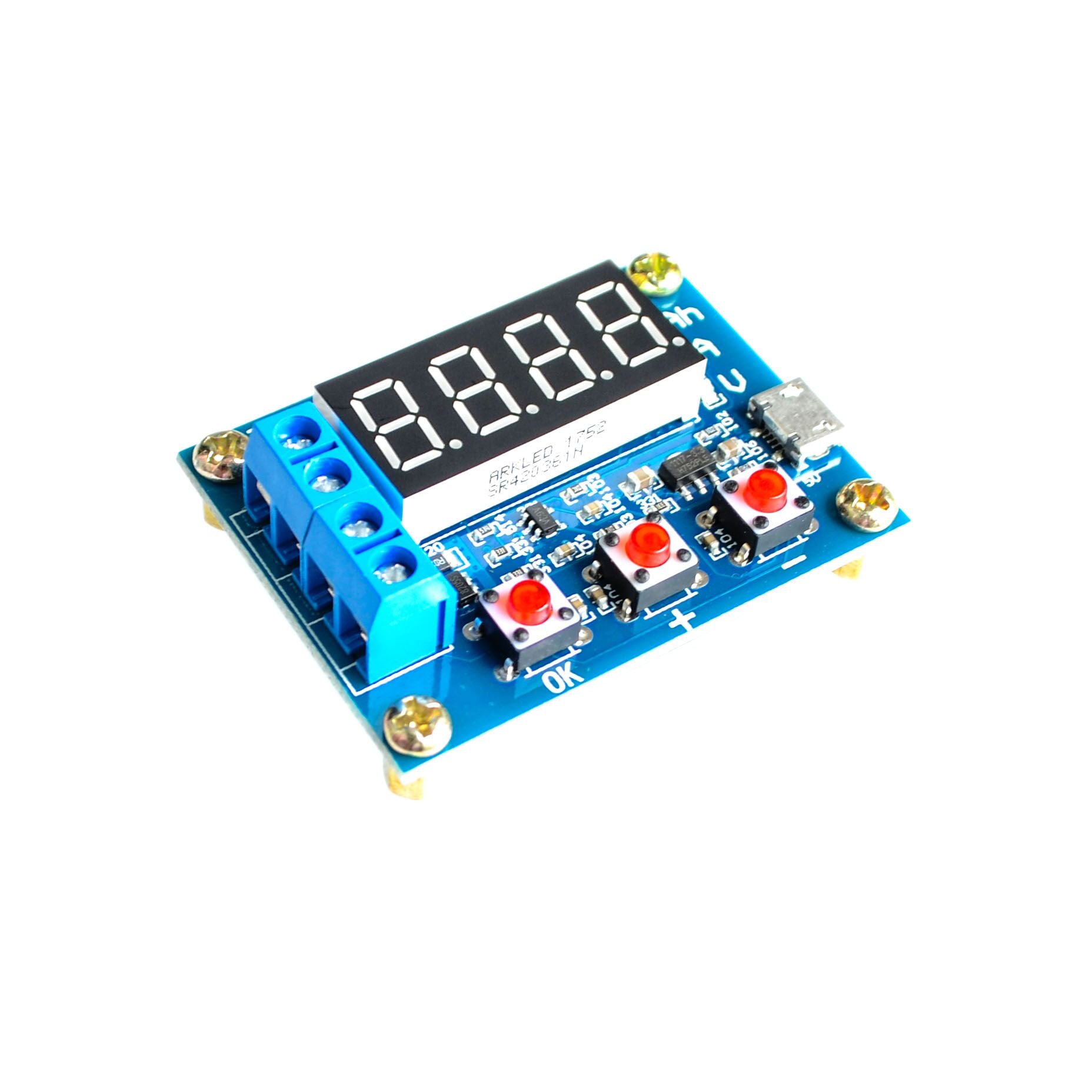 1.2v 12v Battery Capacity Tester 18650 ZB2L3 Li-ion Lithium + Resistance Lead-acid Battery Capacity Meter Discharge Tester