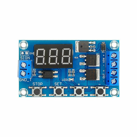 1-Channel Programmable Time Delay Relay Module - XY-J04