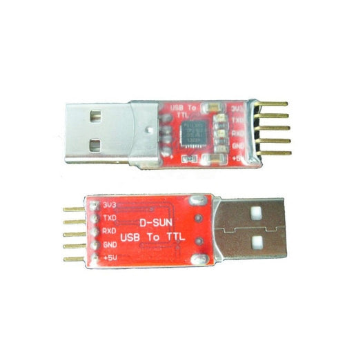 USB 2.0 to TTL UART 5PIN Module Serial Converter CP2102 STC PRGMR with Free Cable