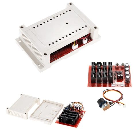 Dc 10-50V 60A Motor Speed Control Controller Module Pwm Hho Rc 3000W Max With Box Case Shell Kit