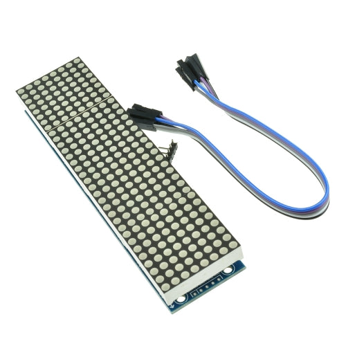 MAX7219 Microcontroller 4 In 1 Display With 5P Line Dot Matrix Module Arduino