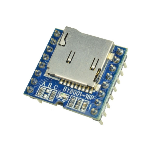 Tf Micro Sd U-Disk By8001-16P Mp3 Player Audio Voice Module Board 3.3V 5V For Arduino For