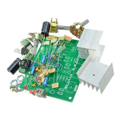 Two 2 Channel 2Ch Ch Ac 12V 15W Audio Tda2030A Hifi Module Stereo Amplifier Amp Board Diy Kit