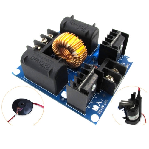 Zvs Tesla Coil Marx Generator Dc 12V 30V 20A 1000W High Voltage Power Supply Assembled Diy