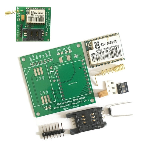 M590E Gsm Gprs Frequency Module Board Sms Message Diy Kits M590 Standard At Instruction Set Cpu Mcu