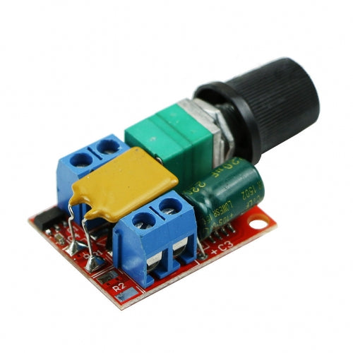 Mini DC 5A Motor PWM Speed Controller 3V-35V Speed Control Switch LED Dimmer