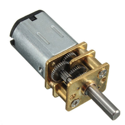 Micro Speed Reduction Gear Motor with Metal Gearbox Wheel DC 6V 30RPM N20