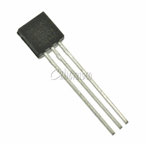 5PCS DALLAS 18B20 DS18B20 TO-92 3 Pins Wire Digital Thermometer Temperature IC Sensors