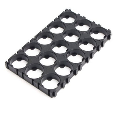 10PCS 3 x 5 Cell 18650 Batteries Spacer Radiating Shell Plastic Heat Holder Bracket