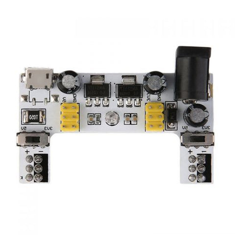 Micro Usb Mb102 White Breadboard Power Supply Module Dc7-12V For Arduino Bread Board