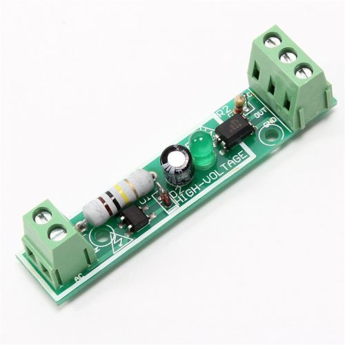 1-Bit AC 220V Optocoupler Isolation Module Voltage Detect Board Adaptive for PLC