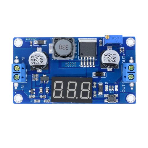 DC-DC 4.5-32V to 5-52V XL6009 Boost Step-up Module Power Supply LED Voltmeter Non-isolation 4A Max Not Synchronous Rectifier