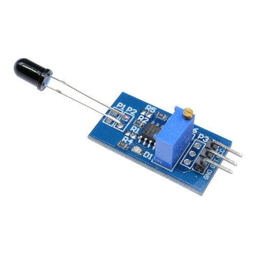 IR Flame Sensor Module Wavelength 760nm-1100nm LM393