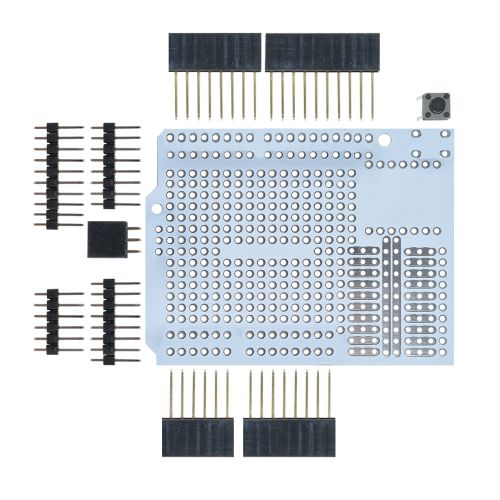 Prototyp PCB Expansion Board for Arduino Uno R3 Shield Breadboard 2 mm 2,54 mm Pitch with Pins DIY