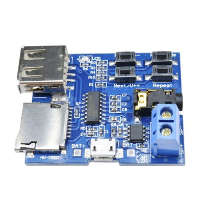 Amplifier Decoding Player Module TF Card U Disk MP3 Format Decoder Board MircoUSB Port Amplifier Decoding Audio Player Module