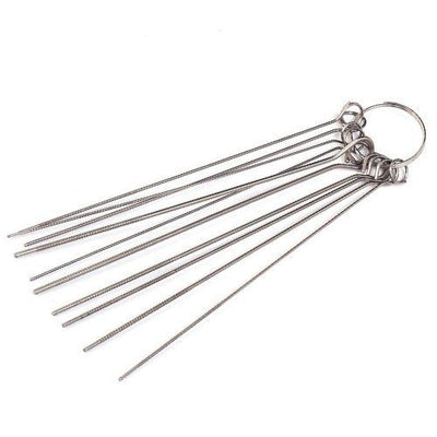 10 Kinds PCB Electronic Circuit Through Hole Needle Stainless Steel Needle Set Desoldering Welding Repair Tool 80mm 0.7-1.3mm