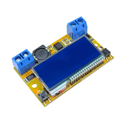 Adjustable DC-DC Double Display Step Down Pulse Power Supply Module LCD Display