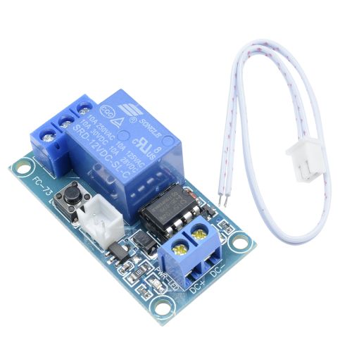 12V 1 Channel Latching Relay Module with Touch Bistable Switch MCU Control