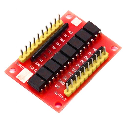 12V 8Ch 8 Ch Channel Optocoupler Isolation Board High Level Trigger Isolated Module Positive Phase