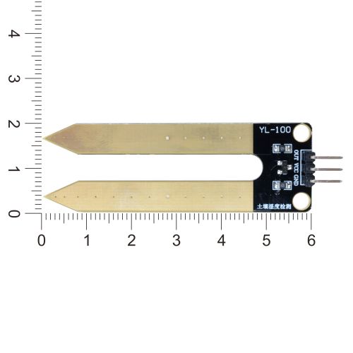 3Pin Soil Hygrometer Detection Module Moisture Sensor Analog Output