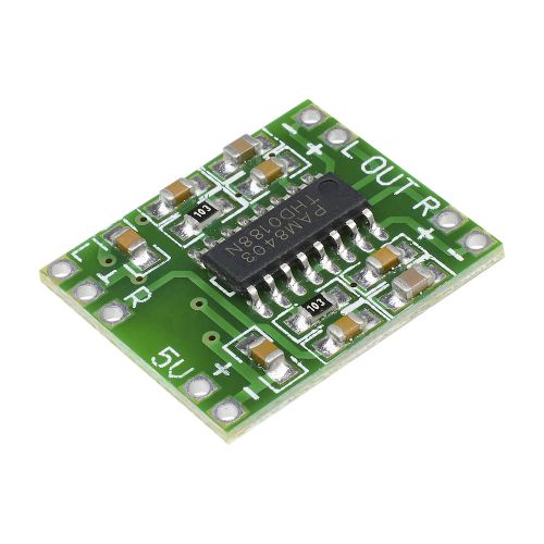 Digital Amplifier Board Class D 2*3W USB Power Mini PAM8403 Audio Module