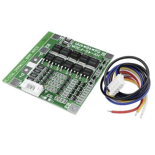 4S Li-ion Lithium 30A 14.8V 18650 Battery BMS PCB Protection Board Cell Balance Integrated Circuits