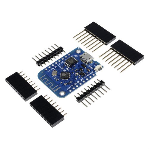 Wemos D1 mini V3.0.0 Development Board ESP8266 4MB WIFI Internet of Things Compatible with Arduino MicroPython Nodemcu