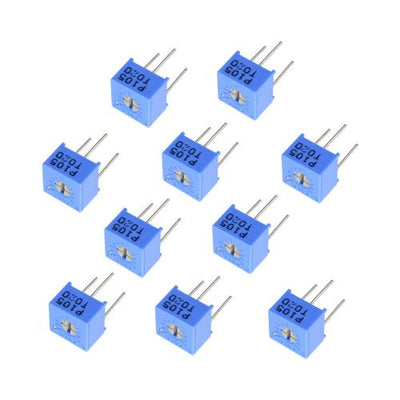 10Pcs 3362P-105 1M ohm High Precision Variable Resistor Potentiometer