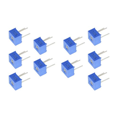 10Pcs 3362P-502 3362 P 5K ohm High Precision Variable Resistor Potentiometer