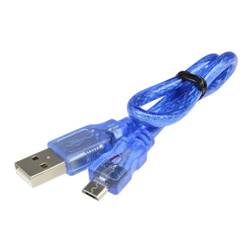 25cm USB 2.0 A Male to Micro USB 5 pin Male Data Charge Cable Cord