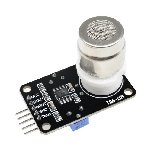 DC 6V CO2 Carbon Dioxide Sensor Sensing Module MG811 0-2V Voltage Output LM393