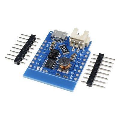 Battery Shield for WeMos D1 Mini Single Lithium Battery Charging & Boost