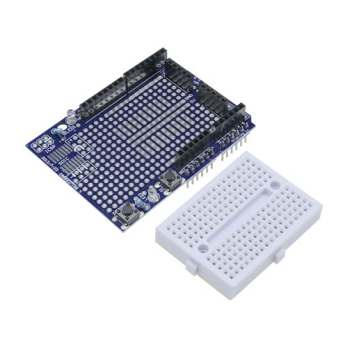 UNO Arduino Prototyping Shield Board Module + Mini Breadboard