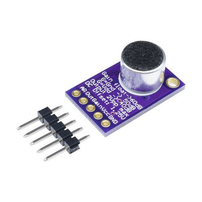 MAX9814 Electret Microphone Amplifier Module AGC Auto Gain Control for Arduino M