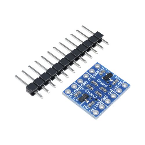 5PCS 5 to 3.3V 2Channel IIC I2C Logic Level Converter Bi-Directional Module UK