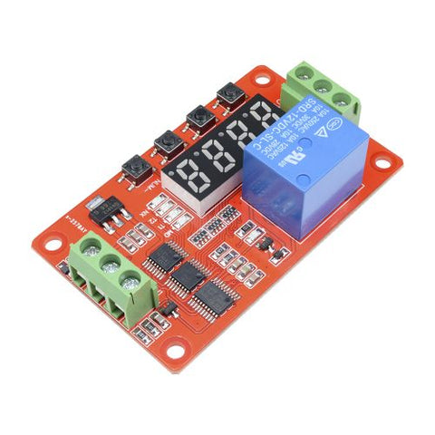 Self-lock Relay PLC Cycle Delay Time Switch Module