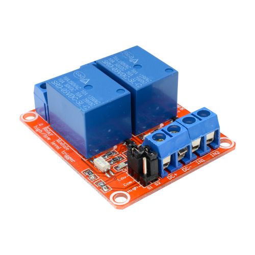 5V 2 Channel Relay Module with Optocoupler Support High and Low Level Trigger