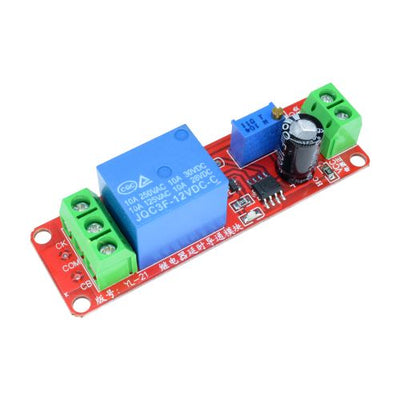 12V Delay Adjustable relay shield NE555 Timer Switch Module 0 to10 Second