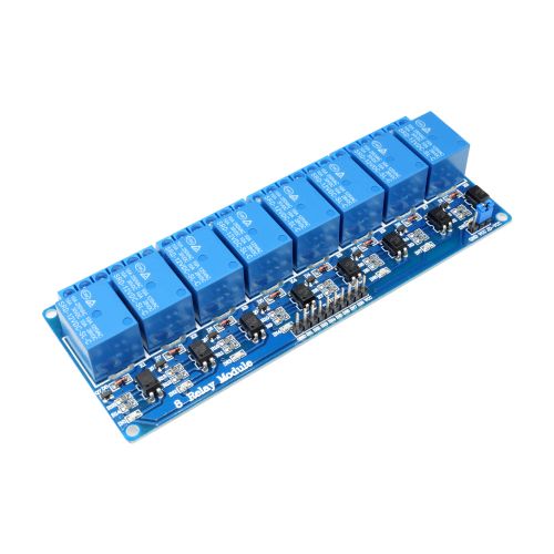 10pcs/lot 8 Channel Relay Control Panel PLC relay 5V