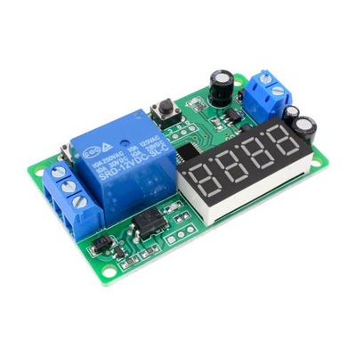 Digital LED Display Automation Delay Relay Switch Module Timer Control DC12V