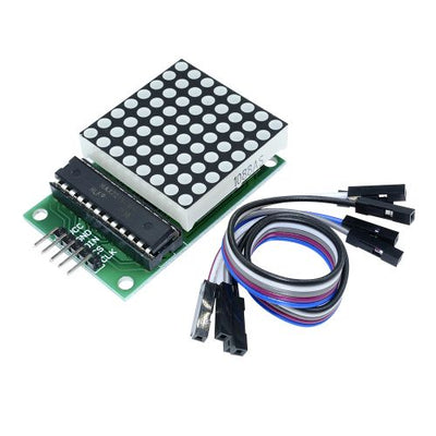 MAX7219 8 x 8 Dots Led Matrix Module MCU LED Display Controller Module for Arduino 5V Interface Module Output Input Common Cathode