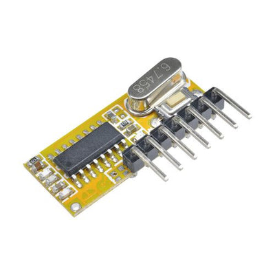 Rxc6 433Mhz Superheterodyne Wireless Receiver Pt2262 Code Steady For Arduino/avr Diy Module