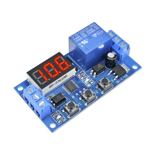 12V LED Automation Delay Timer Control Switch Relay Module without Case