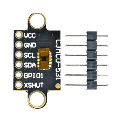 Vl53L1X Cjmcu-531 Laser Ranging Flight Time Sensor Module Distance 400Cm Measurement Extension Board