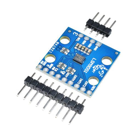 Lsm9Ds1 9-Axis Sensor Module Nine-Axis Imu Accelerometer Gyroscope Magnetometer Gy-Lsm9Ds1 I2C Spi