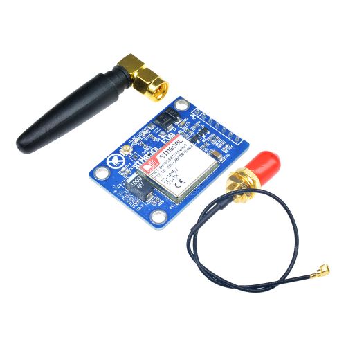 Sim800L V2.0 5V Wireless Gsm Gprs Module Quad-Band W/ Antenna Cable Cap M105 Board Ttl Level Serial