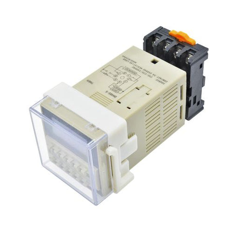 110V 220V 12V 24V PLC LED Digital Time Delay Relay